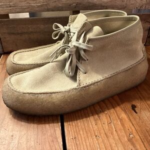 Clarks Originals Caravan Maple Suede Moc Toe Chukka Boots Men Sz 10 M